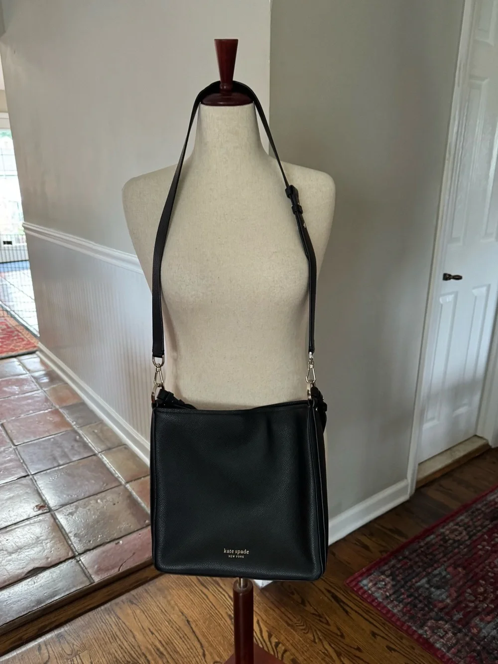 kate spade Black Leather crossbody bag
